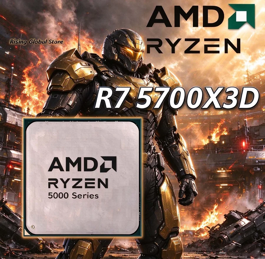 Amd Cpu Ryzen 7 - معالج AMD Ryzen 7 5700X3D للألعاب،