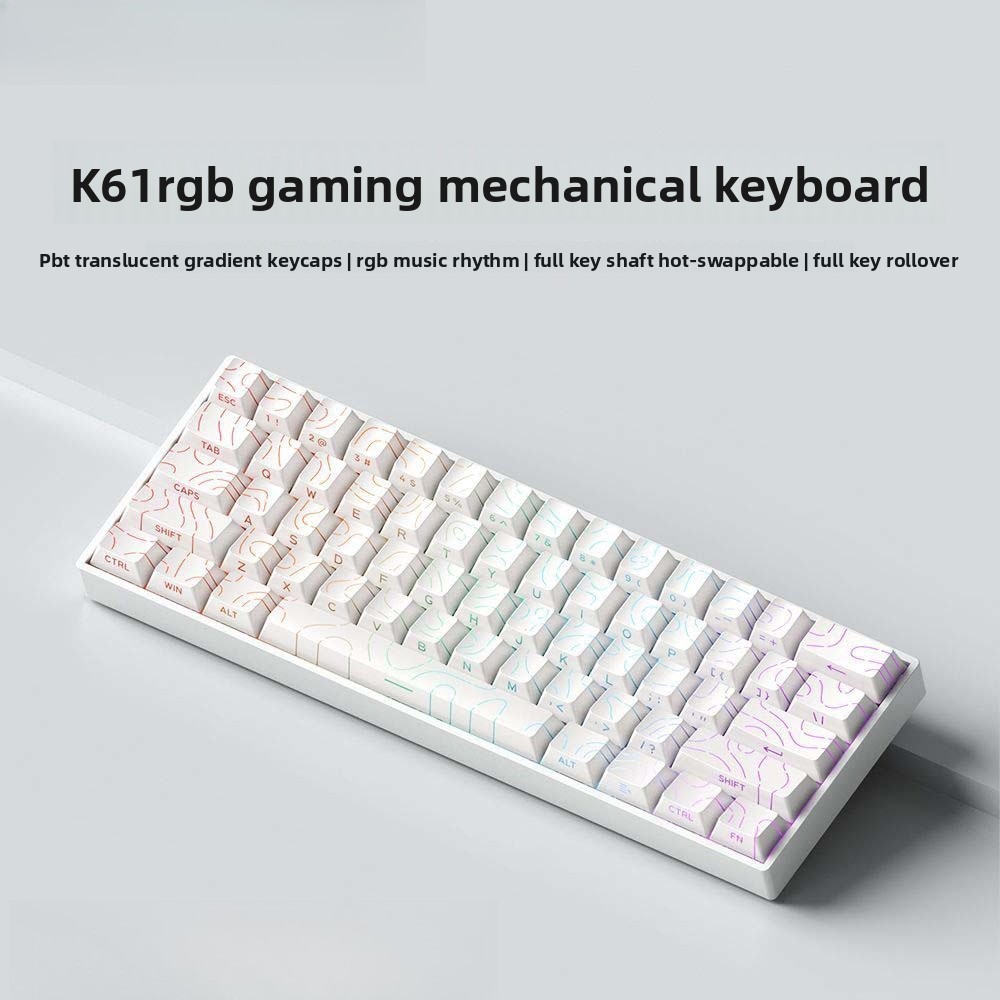 لوحة مفاتيح ميكانيكية لاسلكية  - مراجعة Keyboard Gaming Blue Switch وسعره