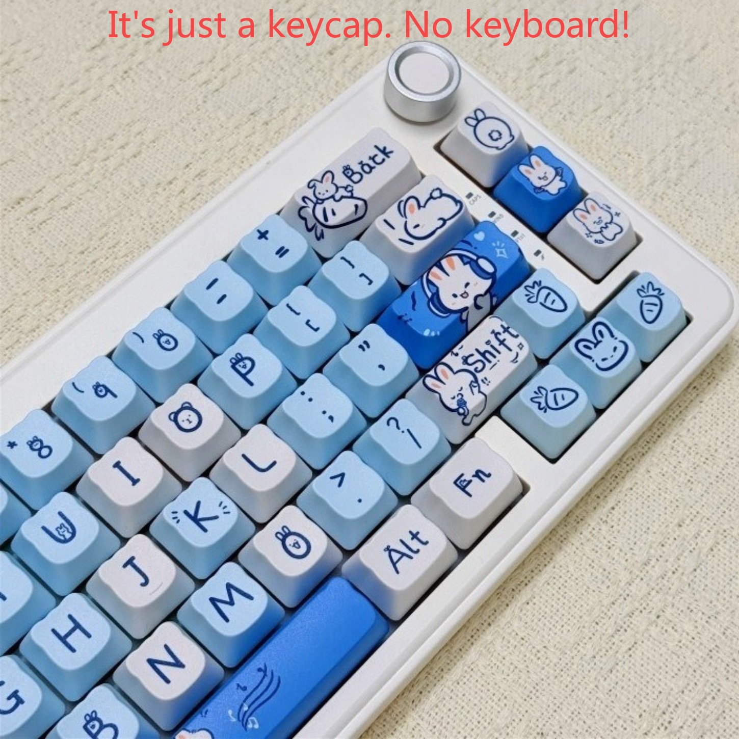 أغطية مفاتيح على شكل أرنب أزرق - مراجعة Keyboard Gaming Blue Switch وسعره