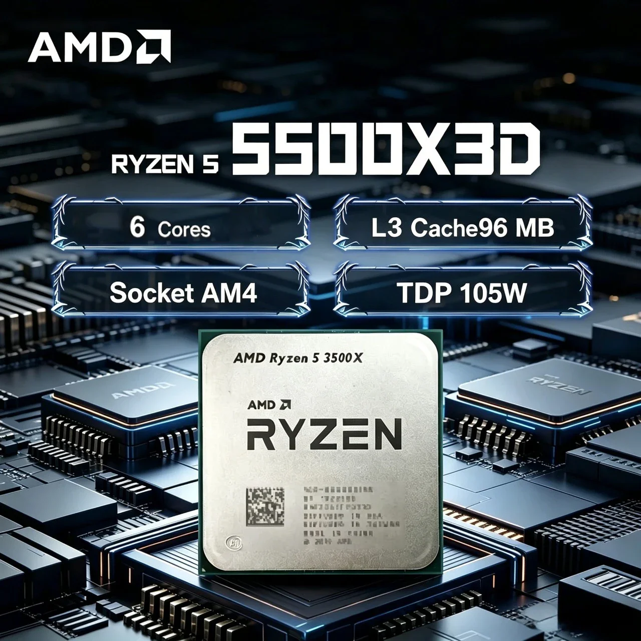 معالج AMD Ryzen 7 7800X3D X3D  - مراجعة Amd Cpu Ryzen 7 وسعره