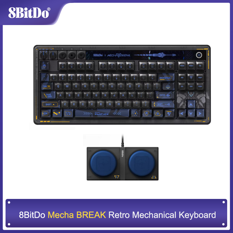 لوحة مفاتيح ميكانيكية 8BitDo R - مراجعة Gaming Keyboard Hot Swappable وسعره