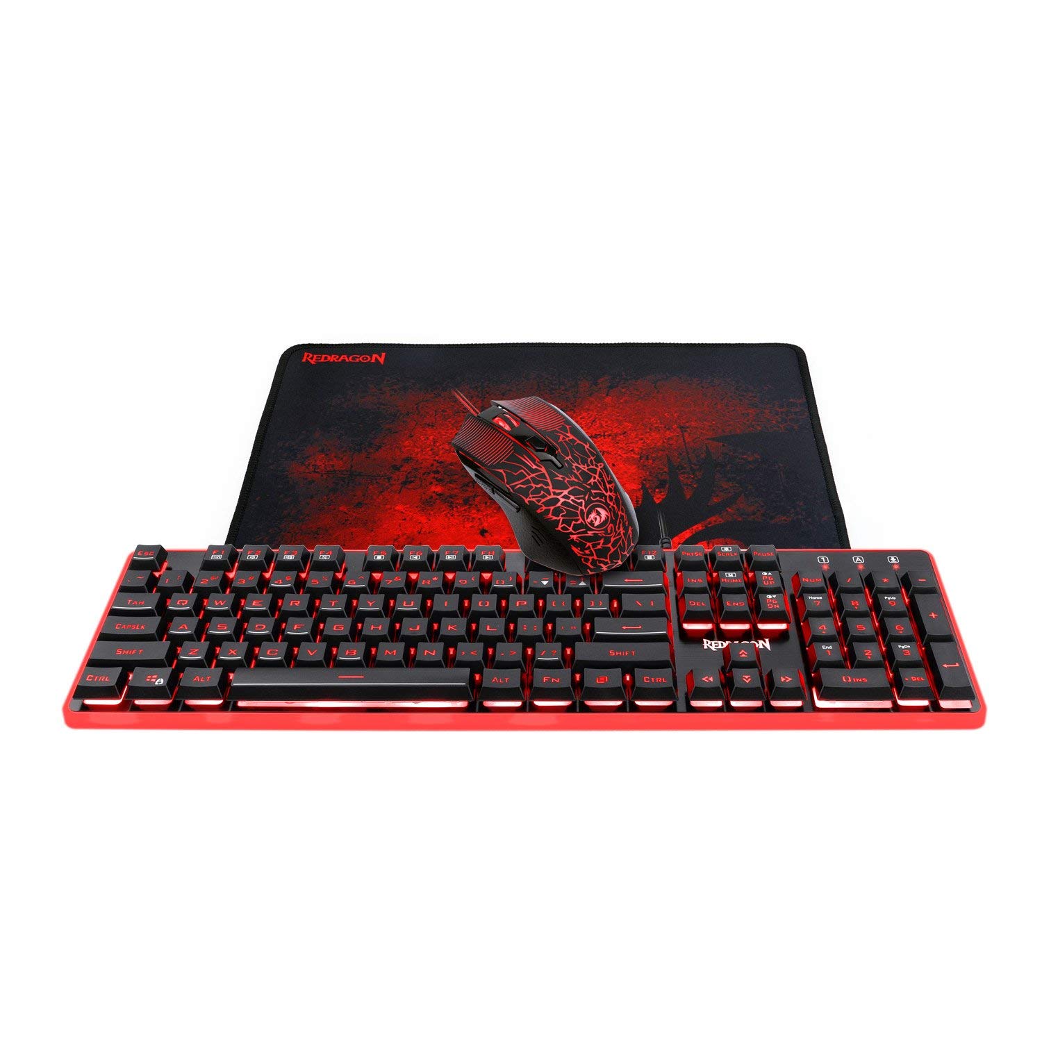 لوحة مفاتيح وماوس للألعاب Redr - مراجعة Gaming Keyboard No Rgb وسعره