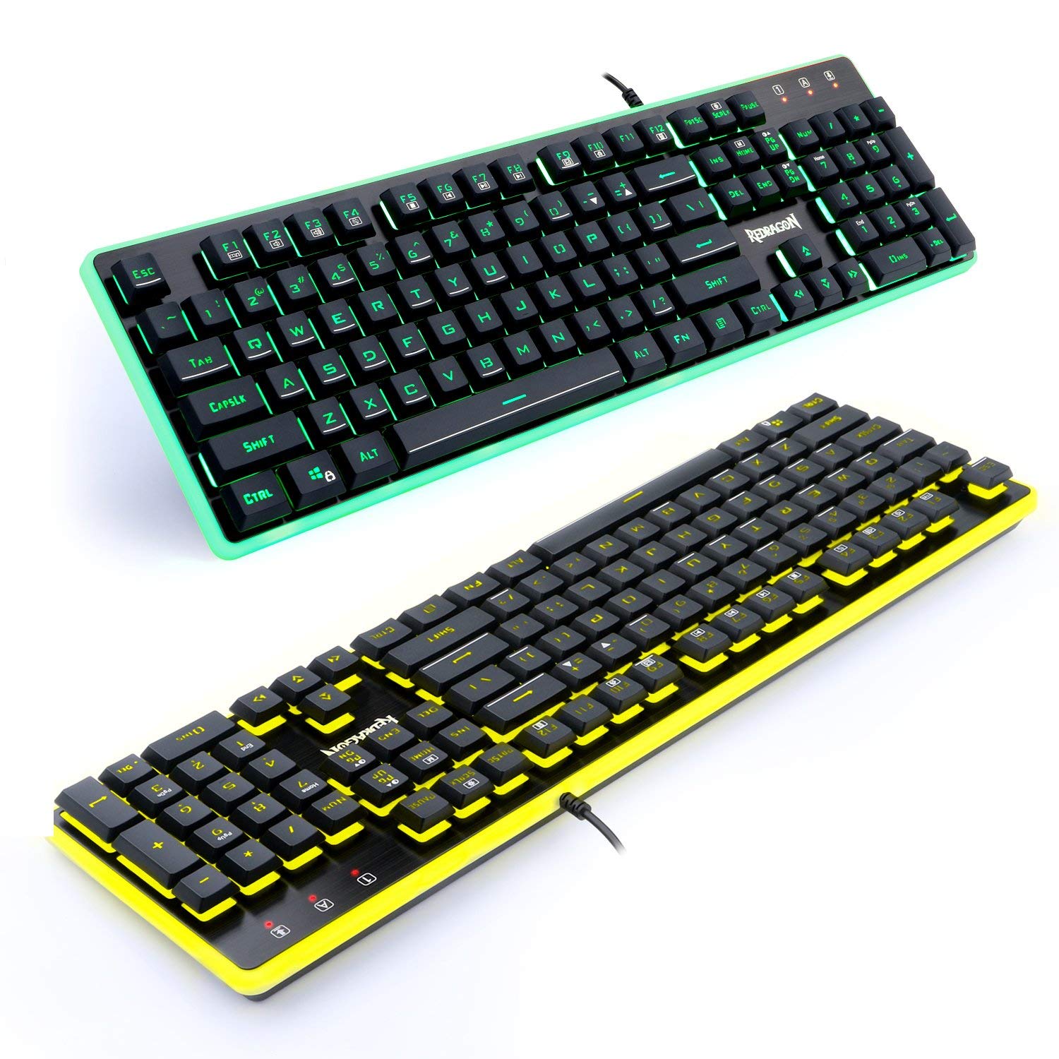 لوحة مفاتيح وماوس للألعاب Redr - مراجعة Gaming Keyboard No Rgb وسعره